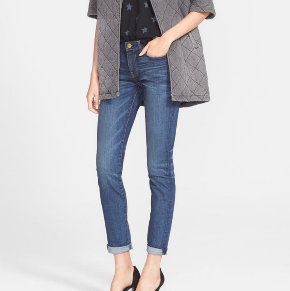 CURRENT/ELLIOTT The Rolled Skinny Townie Jeans